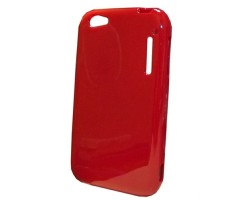Tok telefonvédő szilikon Alcatel OT-995 fényes piros