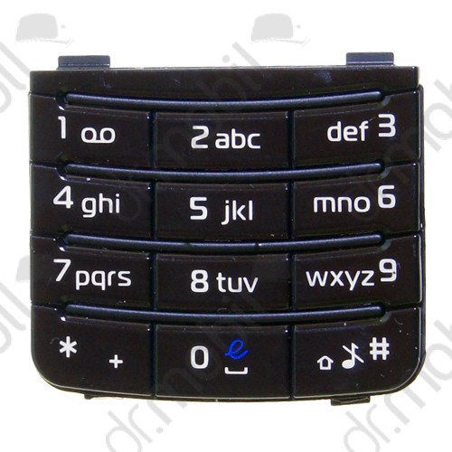 Billentyűzet Nokia 6110 Navigator (2007) numerikus fekete