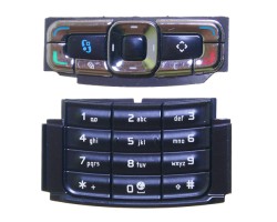 Billentyűzet Nokia N95 8GB készlet (alsó és felső) fekete