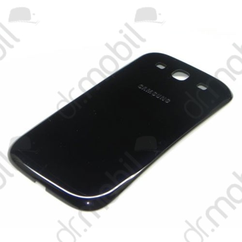 Akkufedél Samsung GT-I9305 Galaxy S III. LTE (Samsung Galaxy S3) hátlap fekete