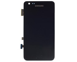 LCD érintőpanel Samsung GT-I9100 Galaxy S II GH97-12175A, GH97-12625A, GH-9712626A fekete (swap)