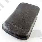 Tok álló fekete BlackBerry Q10 bőr (pouch) fekete cs.nélkül ACC-50704-201