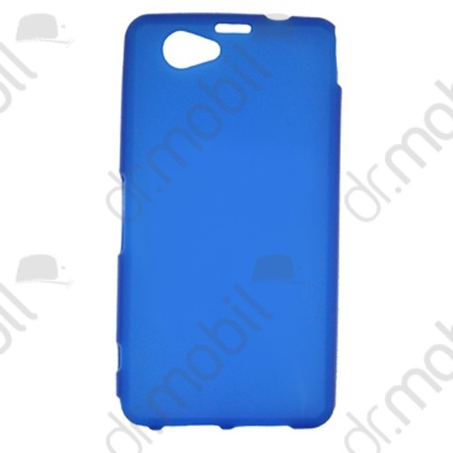 Tok telefonvédő szilikon Sony Xperia Z1 Compact (D5503) kék - matt 
