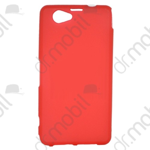 Tok telefonvédő szilikon Sony Xperia Z1 Compact (D5503) piros - matt 