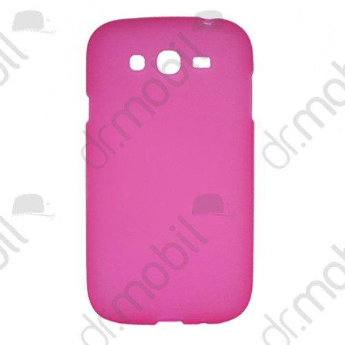 Tok telefonvédő szilikon Samsung GT-I9082 Galaxy Grand Duos matt rózsaszín