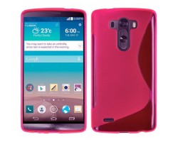 Tok telefonvédő szilikon LG G3 (D855) S-line tpu rózsaszín