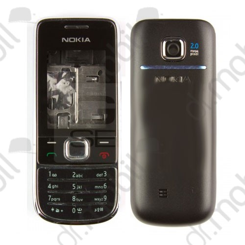Előlap Nokia 2700 Classic komplett ház fekete