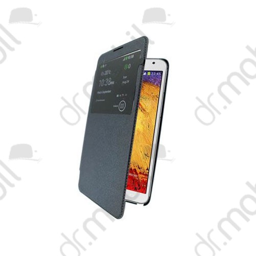 Tok flip cover Samsung SM-N9005 Note 3. (ablakos, aktív) fekete S View Cover