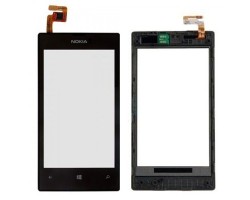 Érintő Nokia Lumia 520 fekete (kerettel proxy szenzorral)