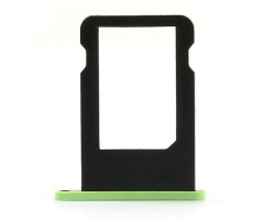 SIM tálca / tartó Apple iPhone 5C zöld (utángyártott)