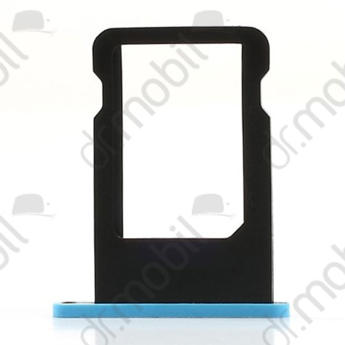 SIM tálca / tartó Apple iPhone 5C kék (utángyártott)