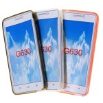 Tok telefonvédő szilikon Huawei Ascend G630 átlátszó füstszínű matt