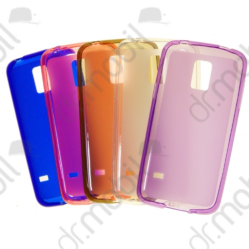 Tok telefonvédő szilikon Samsung SM-G800 Galaxy S V. mini (Galaxy S5 mini) rózsaszín - matt