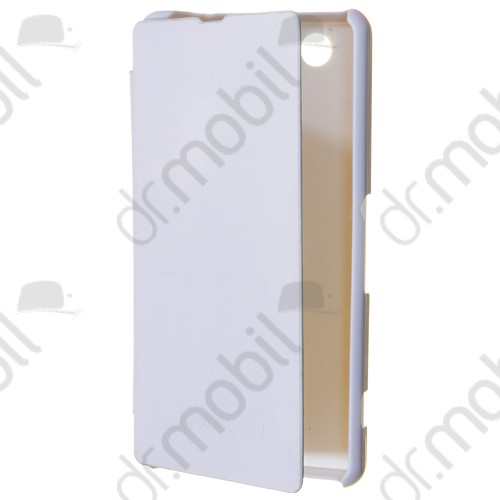 Tok flip oldlalra nyitható Sony Xperia Z1 Compact (D5503) fehér