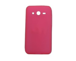 Tok telefonvédő szilikon Samsung SM-G355 Galaxy Core 2 tpu matt rózsaszín