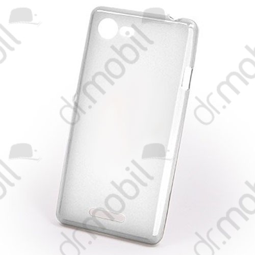 Tok telefonvédő szilikon Sony Xperia E3 (D2203) átlátszó - matt 