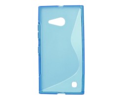 Tok telefonvédő szilikon Nokia Lumia 735 S-line kék
