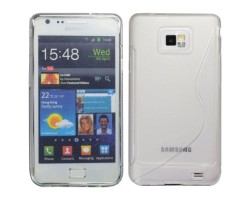Tok telefonvédő szilikon Samsung GT-I9100 Galaxy S II (Galaxy S2) átlátszó
