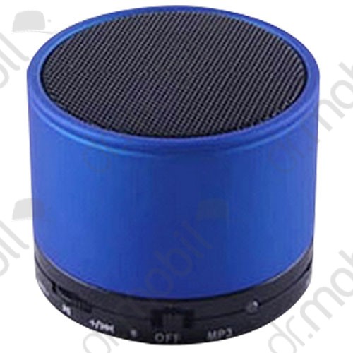 Bluetooth hangszóró S10 kék (kihangosító,fm, mp3 microSD lejátszó)