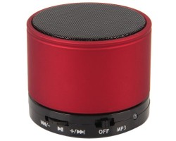 Bluetooth hangszóró S10 matt bordó (kihangosító,fm, mp3 microSD lejátszó) 