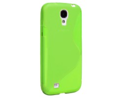 Tok telefonvédő szilikon Samusng GT-i9190 Galaxy S IV. mini (s4 mini) S-line zöld
