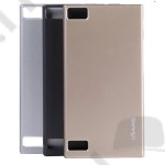Műanyag telefonvédő BlackBerry Z3 New Soft Ultra Thin PC Case Cover ezüst 