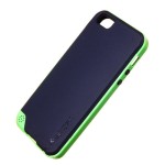 Hátlap tok Apple iPhone 5 / 5S Spigen SGP Neo Hybrid Series zöld - fekete 