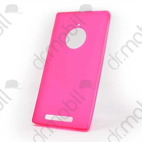 Tok telefonvédő gumi Nokia Lumia 830 rózsaszín matt