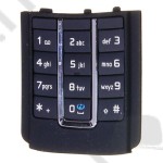Előlap Nokia 6288 billentyűzettel (alsó - felső) fekete