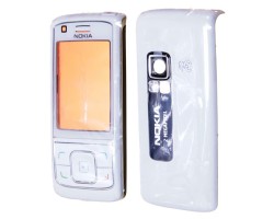 Előlap Nokia 6288 billentyűzettel (alsó - felső) fehér