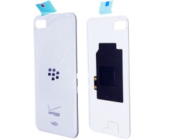 Akkufedél BlackBerry Z10 hátlap fehér (verzion 4G logós)