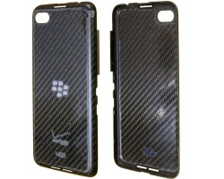 Akkufedél BlackBerry Z30 hátlap fekete A10 Aristo (csak a Verizon verizóhoz jó)