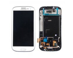 LCD érintőpanel Samsung GT-I9300 Galaxy S III. GH63-06121A fehér