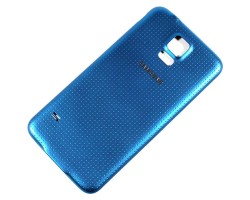 Akkufedél Samsung SM-G900 Galaxy S V. (Galaxy S5) hátlap kék GH98-32016C