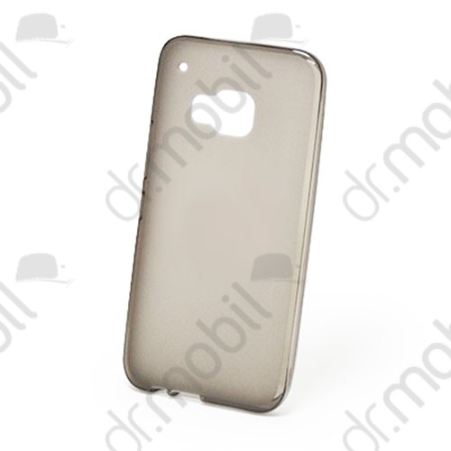 Tok telefonvédő gumi 0,3mm HTC One M9 (2015) ultravékony átlátszó -füst színű