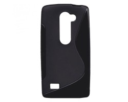 Telefonvédő gumi / szilikon LG Leon H340 (S-line) fekete