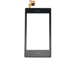 Érintőpanel Nokia Lumia 520 fekete (utángyártott)