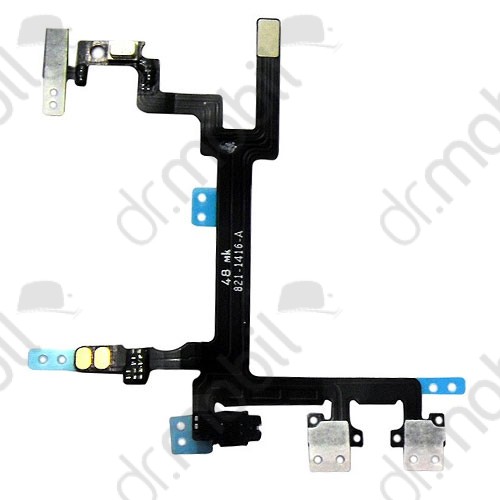 Átvezető fólia Apple iPhone 5 bekapcsoló és hangerő gombokhoz flex kábel 