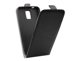 Tok álló bőr LG G3 (D850) (ultra slim design, rejtett mágneses zár szilikon belsővel) flip fekete