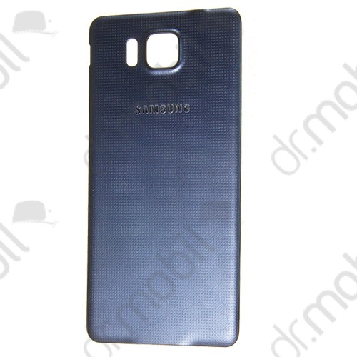 Akkufedél Samsung SM-G850 Galaxy Alpha hátlap fekete