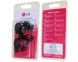Fülhallgató vezetékes LG GC900 Viewty Smart SGEY0006401 sztereo headset 