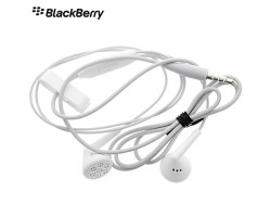 Fülhallgató vezetékes BlackBerry Classic Q20 fehér sztereó, felvevőgombos, 3.5mm HDW-44306-003