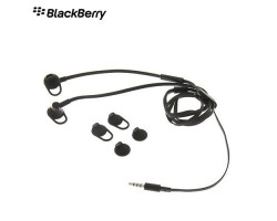 Fülhallgató vezetékes BlackBerry Classic Q20 fekete sztereó, felvevőgombos, 3.5mm HDW-49299-001