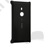 Műanyag telefonvédő Nokia Lumia 925 (vezeték nélküli töltés, QI Wireless) fekete CC-3065