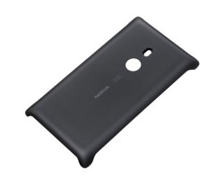 Műanyag telefonvédő Nokia Lumia 925 (vezeték nélküli töltés, QI Wireless) fekete CC-3065