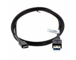 Univerzális adatkábel USB A (USB-A 3.0) - USB Type C (USB-C) 1m fekete