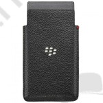 Tok álló, valódi bőr BlackBerry Leap POUCH fekete (ACC-60115-001) 
