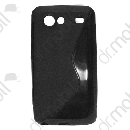 Tok telefonvédő szilikon Samsung GT-I9070 Galaxy S Advance  S-line fekete