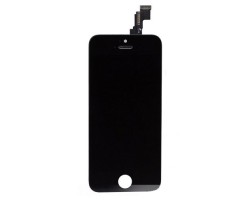 Kijelző Apple iPhone 5s, iPhone SE (lcd, érintőpanel, átvezető fóliával, keret) fekete