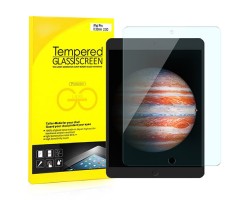 Képernyővédő üveg fólia Apple iPad Pro 10.5" 2017 törlőkendővel (1 db-os, edzett üveg, karcálló, 9H) TEMPERED GLASS